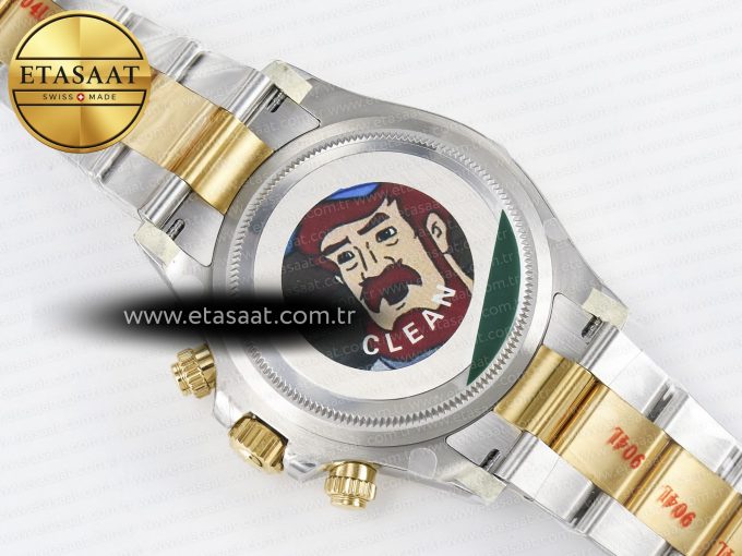 Daytona 126503 Clean 1:1 Best Edition 904L Black Dial on SS/YG Bracelet Super Clone DD4131 - Görsel 18