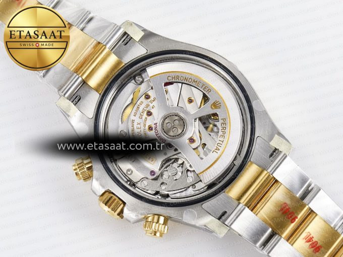Daytona 126503 Clean 1:1 Best Edition 904L Black Dial on SS/YG Bracelet Super Clone DD4131 - Görsel 20