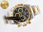 Daytona 126503 Clean 1:1 Best Edition 904L Black Dial on SS/YG Bracelet Super Clone DD4131 - Görsel 8