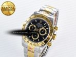 Daytona 126503 QF 1:1 Best Edition Black Dial on SS/YG Braclet SH4131 V5 (48 Hours Power Reserve) - Görsel 2