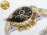 Daytona 126503 QF 1:1 Best Edition Black Dial on SS/YG Braclet SH4131 V5 (48 Hours Power Reserve) - Görsel 6