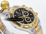 Daytona 126503 QF 1:1 Best Edition Black Dial on SS/YG Braclet SH4131 V5 (48 Hours Power Reserve) - Görsel 7
