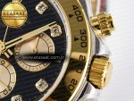 Daytona 126503 QF 1:1 Best Edition Black/YG Dial on SS/YG Braclet SH4131 V5 (48 Hours Power Reserve) - Görsel 11