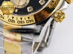 Daytona 126503 QF 1:1 Best Edition Black/YG Dial on SS/YG Braclet SH4131 V5 (48 Hours Power Reserve) - Görsel 14