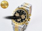 Daytona 126503 QF 1:1 Best Edition Black/YG Dial on SS/YG Braclet SH4131 V5 (48 Hours Power Reserve) - Görsel 2
