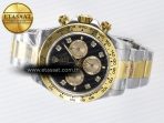 Daytona 126503 QF 1:1 Best Edition Black/YG Dial on SS/YG Braclet SH4131 V5 (48 Hours Power Reserve) - Görsel 9
