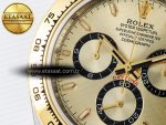 Daytona 126503 QF 1:1 Best Edition YG Dial on SS/YG Braclet SH4131 V5 (48 Hours Power Reserve) - Görsel 13