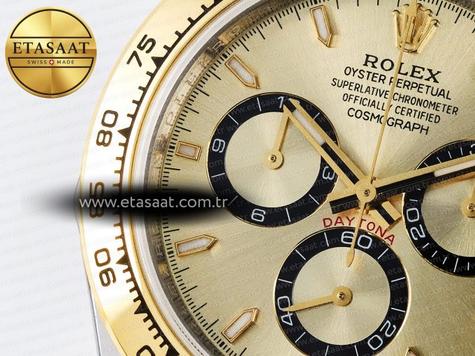 Daytona 126503 QF 1:1 Best Edition YG Dial on SS/YG Braclet SH4131 V5 (48 Hours Power Reserve) - Görsel 13