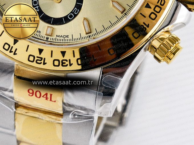 Daytona 126503 QF 1:1 Best Edition YG Dial on SS/YG Braclet SH4131 V5 (48 Hours Power Reserve) - Görsel 14