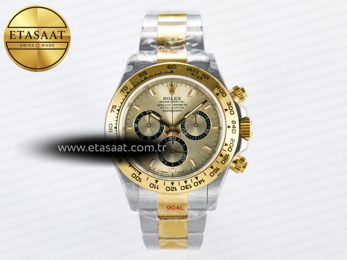 Daytona 126503 QF 1:1 Best Edition YG Dial on SS/YG Braclet SH4131 V5 (48 Hours Power Reserve) - Görsel 3