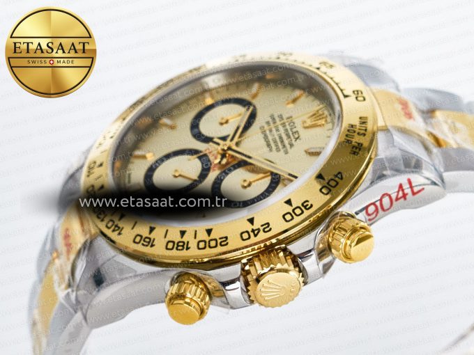 Daytona 126503 QF 1:1 Best Edition YG Dial on SS/YG Braclet SH4131 V5 (48 Hours Power Reserve) - Görsel 6