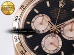 Daytona 126505 QF 1:1 Best Edition Black/RG Dial on RG Braclet SH4131 V5 (48 Hours Power Reserve) - Görsel 13