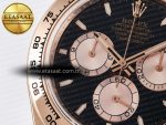 Daytona 126505 QF 1:1 Best Edition Black/RG Dial on RG Braclet SH4131 V5 (48 Hours Power Reserve) - Görsel 13