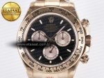 Daytona 126505 QF 1:1 Best Edition Black/RG Dial on RG Braclet SH4131 V5 (48 Hours Power Reserve) - Görsel 5