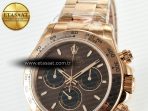 Daytona 126505 QF 1:1 Best Edition Brown/Black Dial On Oyster Bracelet SH4131 V6(Gain Weight) - Görsel 10
