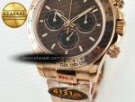 Daytona 126505 QF 1:1 Best Edition Brown/Black Dial On Oyster Bracelet SH4131 V6(Gain Weight) - Görsel 14