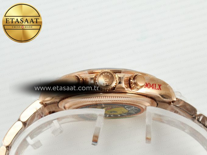 Daytona 126505 QF 1:1 Best Edition Brown/Black Dial On Oyster Bracelet SH4131 V6(Gain Weight) - Görsel 16