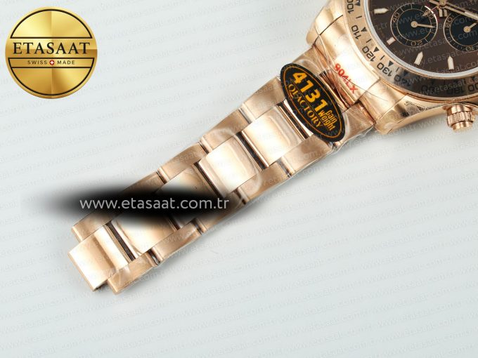Daytona 126505 QF 1:1 Best Edition Brown/Black Dial On Oyster Bracelet SH4131 V6(Gain Weight) - Görsel 26