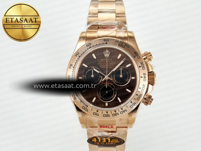 Daytona 126505 QF 1:1 Best Edition Brown/Black Dial On Oyster Bracelet SH4131 V6(Gain Weight) - Görsel 4