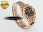 Daytona 126505 QF 1:1 Best Edition Brown/Black Dial On Oyster Bracelet SH4131 V6(Gain Weight) - Görsel 7