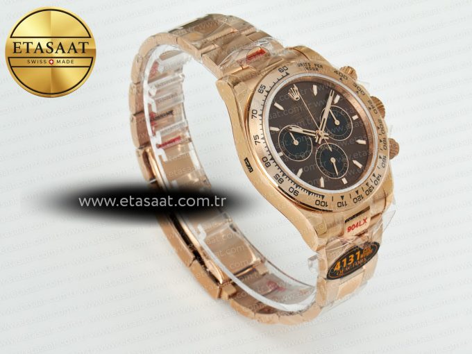 Daytona 126505 QF 1:1 Best Edition Brown/Black Dial On Oyster Bracelet SH4131 V6(Gain Weight) - Görsel 7