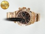 Daytona 126505 QF 1:1 Best Edition Brown/Black Dial On Oyster Bracelet SH4131 V6(Gain Weight) - Görsel 8