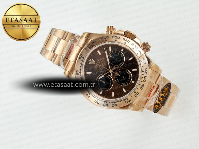 Daytona 126505 QF 1:1 Best Edition Brown/Black Dial On Oyster Bracelet SH4131 V6(Gain Weight) - Görsel 9