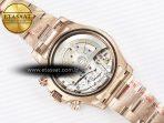 Rolex Daytona 126505 RG/Black Dial on RG Braclet SH4131 - Görsel 20