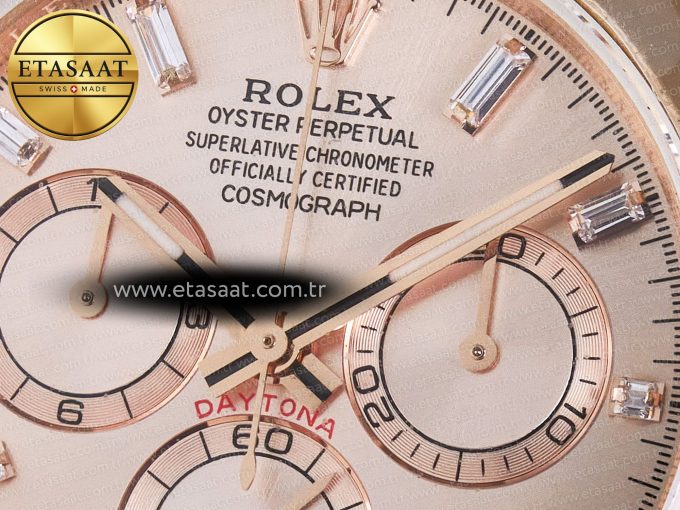 Daytona 126505 RG QF 1:1 Best Edition RG Dial Crystal Markers On RG Bracelet SH4131 V6 (Gain Weight) - Görsel 10