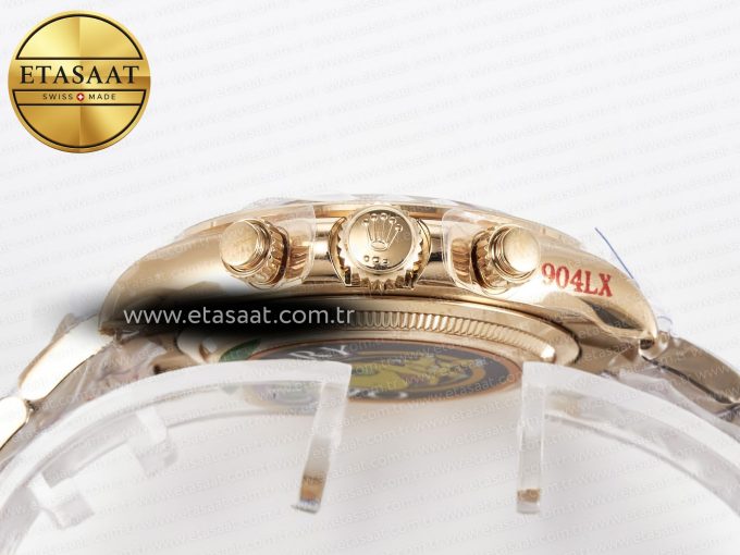 Daytona 126505 RG QF 1:1 Best Edition RG Dial Crystal Markers On RG Bracelet SH4131 V6 (Gain Weight) - Görsel 16