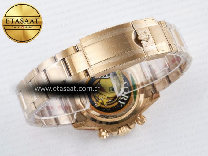 Daytona 126505 RG QF 1:1 Best Edition RG Dial Crystal Markers On RG Bracelet SH4131 V6 (Gain Weight) - Görsel 17