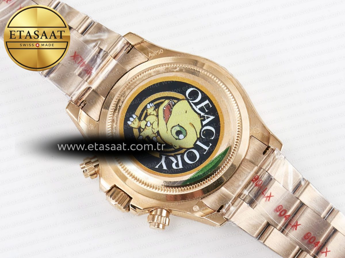Daytona 126505 RG QF 1:1 Best Edition RG Dial Crystal Markers On RG Bracelet SH4131 V6 (Gain Weight) - Görsel 18