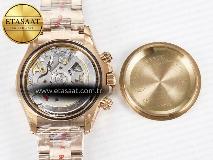 Daytona 126505 RG QF 1:1 Best Edition RG Dial Crystal Markers On RG Bracelet SH4131 V6 (Gain Weight) - Görsel 19
