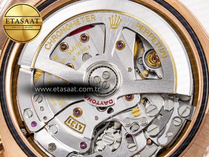 Daytona 126505 RG QF 1:1 Best Edition RG Dial Crystal Markers On RG Bracelet SH4131 V6 (Gain Weight) - Görsel 21