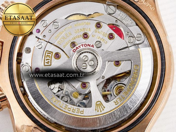 Daytona 126505 RG QF 1:1 Best Edition RG Dial Crystal Markers On RG Bracelet SH4131 V6 (Gain Weight) - Görsel 22