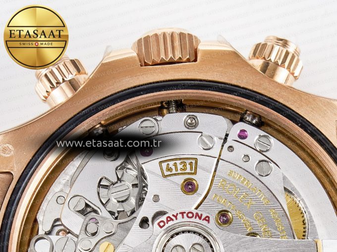Daytona 126505 RG QF 1:1 Best Edition RG Dial Crystal Markers On RG Bracelet SH4131 V6 (Gain Weight) - Görsel 23