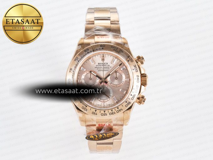 Daytona 126505 RG QF 1:1 Best Edition RG Dial Crystal Markers On RG Bracelet SH4131 V6 (Gain Weight) - Görsel 3