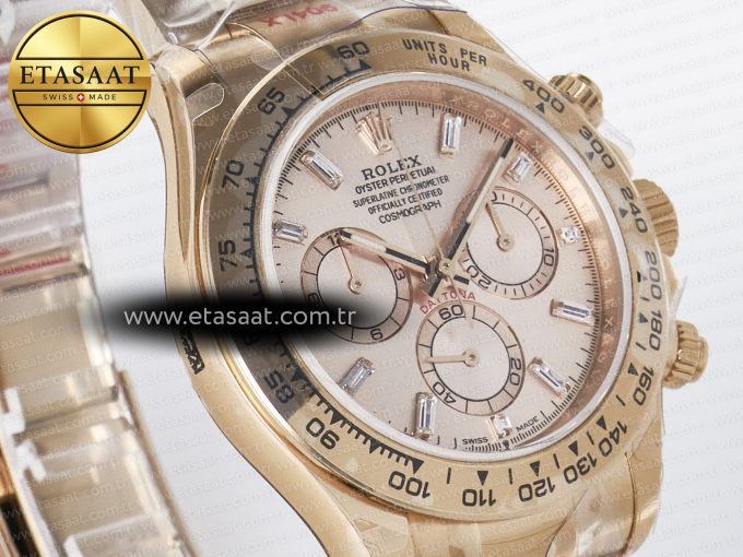 Daytona 126505 RG QF 1:1 Best Edition RG Dial Crystal Markers On RG Bracelet SH4131 V6 (Gain Weight) - Görsel 5