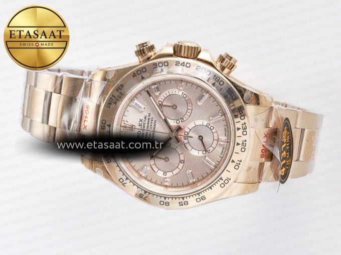 Daytona 126505 RG QF 1:1 Best Edition RG Dial Crystal Markers On RG Bracelet SH4131 V6 (Gain Weight) - Görsel 9