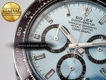 Daytona 126506 Clean 1:1 Best Edition 904L Steel Ice Blue Dial Crystral Markers on SS Braclet SH4131 - Görsel 10