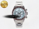 Daytona 126506 Clean 1:1 Best Edition 904L Steel Ice Blue Dial Crystral Markers on SS Braclet SH4131 - Görsel 3