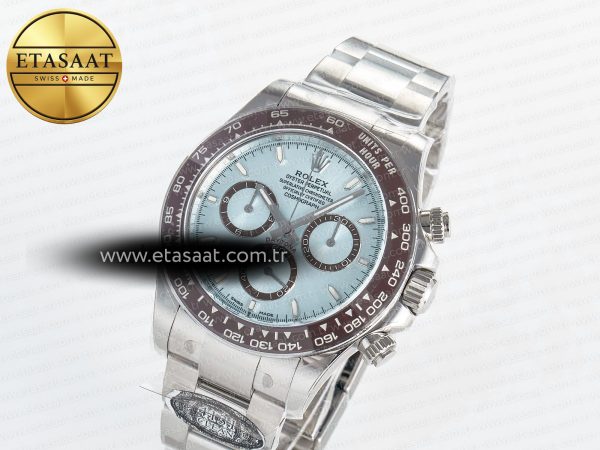 Daytona 126506 Clean 1:1 Best Edition 904L Steel Ice Blue Dial Lume Markers on SS Braclet SH4131