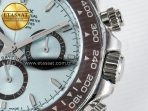 Daytona 126506 Clean 1:1 Best Edition 904L Steel Ice Blue Dial Lume Markers on SS Braclet SH4131 - Görsel 12