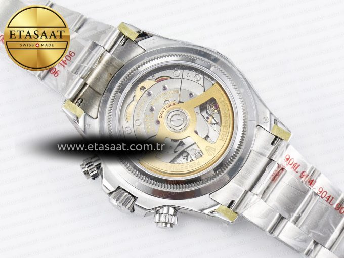 Daytona 126506 QF 1:1 Best Edition Ice Blue Crystal Dial on SS Bracelet Strap SH4131 V5 (48 Hours Power Reserve) - Görsel 18