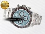 Daytona 126506 QF 1:1 Best Edition Ice Blue Crystal Dial on SS Bracelet Strap SH4131 V5 (48 Hours Power Reserve) - Görsel 9