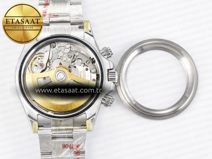 Daytona 126506 QF 1:1 Best Edition Ice Blue Dial on SS Bracelet Strap SH4131 V5 (48 Hours Power Reserve) - Görsel 19
