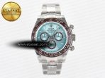 Daytona 126506 QF 1:1 Best Edition Ice Blue Dial on SS Bracelet Strap SH4131 V5 (48 Hours Power Reserve) - Görsel 3