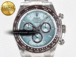 Daytona 126506 QF 1:1 Best Edition Ice Blue Dial on SS Bracelet Strap SH4131 V5 (48 Hours Power Reserve) - Görsel 4