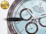 Daytona 126506 VSF 40mm SS 1:1 Best Edition Ice Blue Stick Dial on SS Bracelet SA4131 Super Clone - Görsel 10