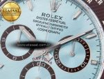 Daytona 126506 VSF 40mm SS 1:1 Best Edition Ice Blue Stick Dial on SS Bracelet SA4131 Super Clone - Görsel 11
